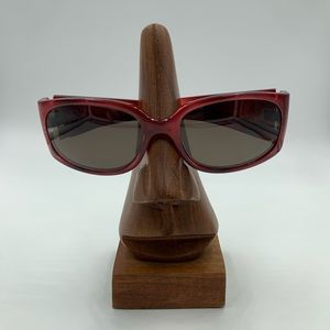 Oceano Edlyn Red Oval Sunglasses Frames